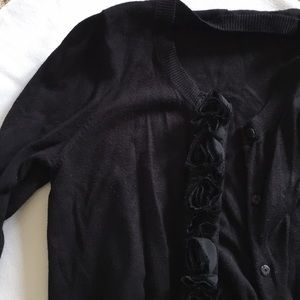 Express Design Studio black button up cardigan